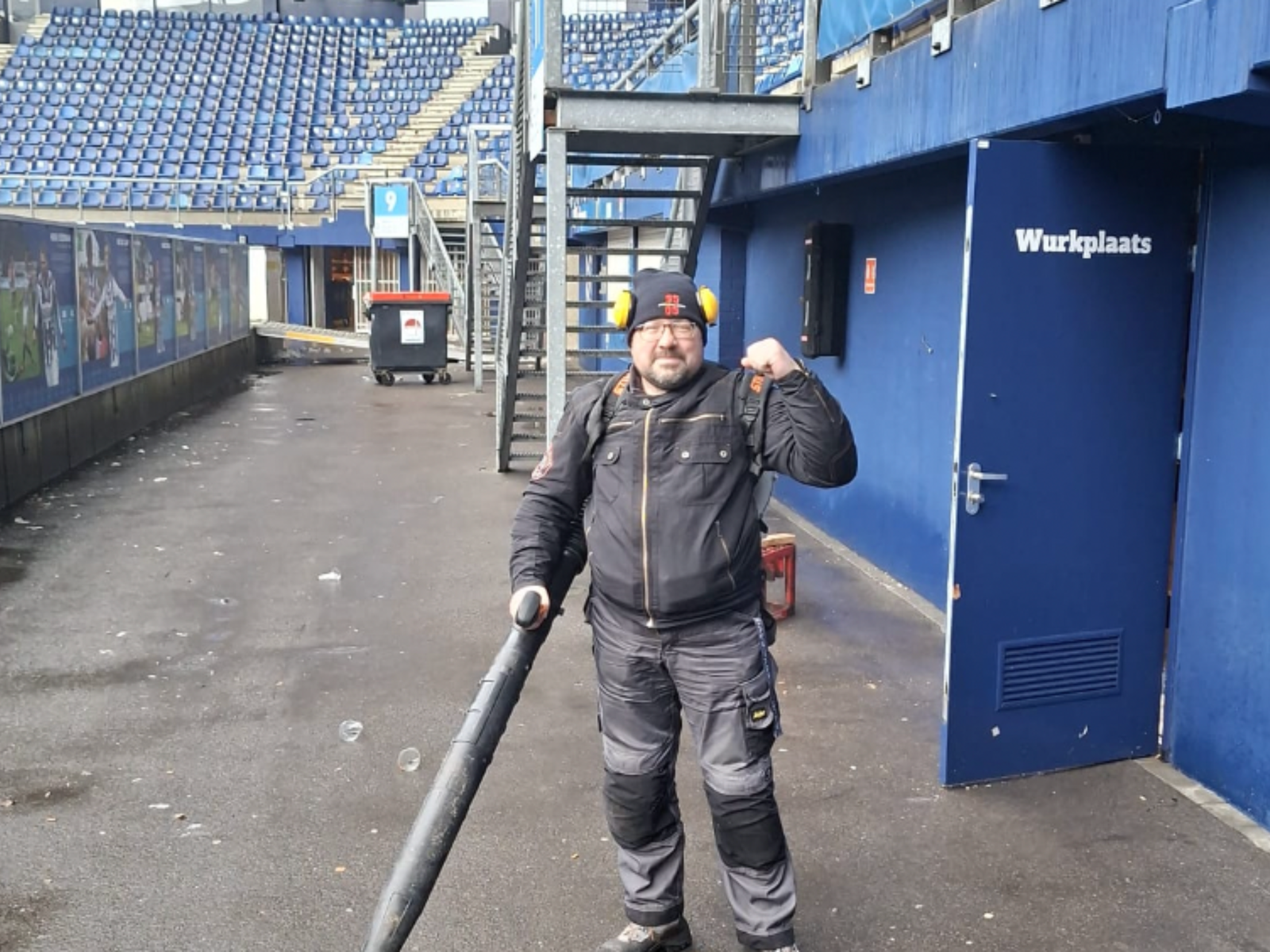 Stadionwerkzaamheden