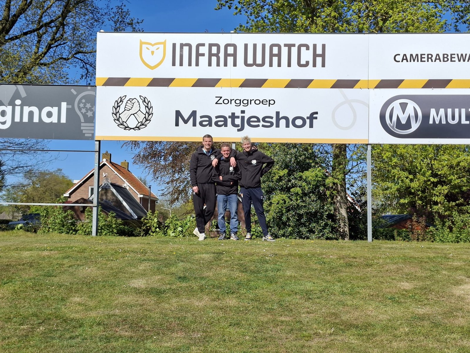Maatjeshof reclamebord